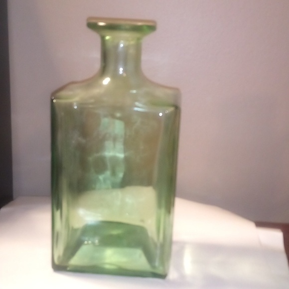 Other - Decorative Vintage Federal Green Bottle